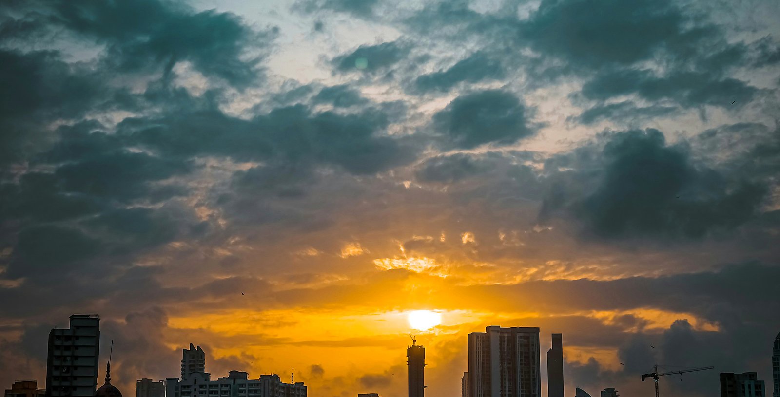 Western Mumbai skyline